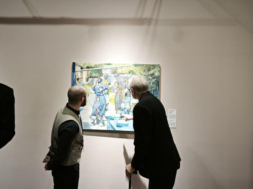 Работа азербайджанского художника представлена на Пекинской международной биеннале