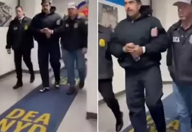 Мадуро в наручниках поздравил с Новым годом