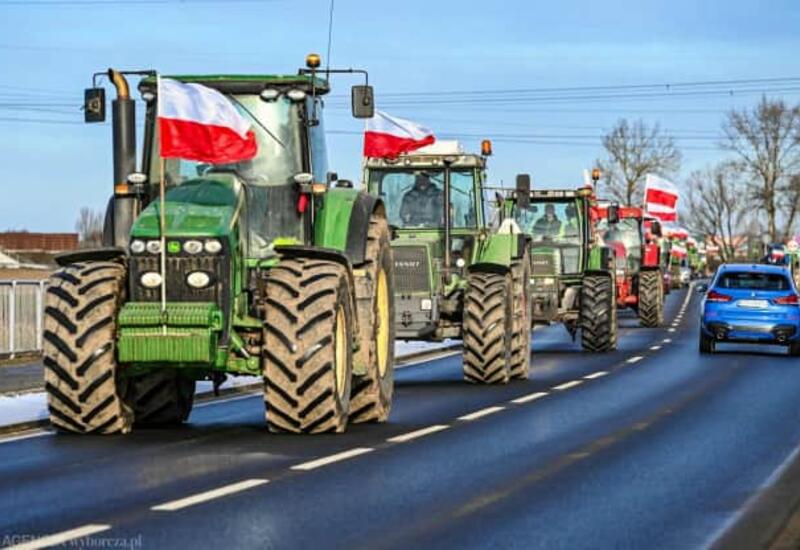 Польские фермеры продолжают протестовать