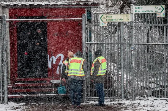 Часть Берлина погрузилась во тьму