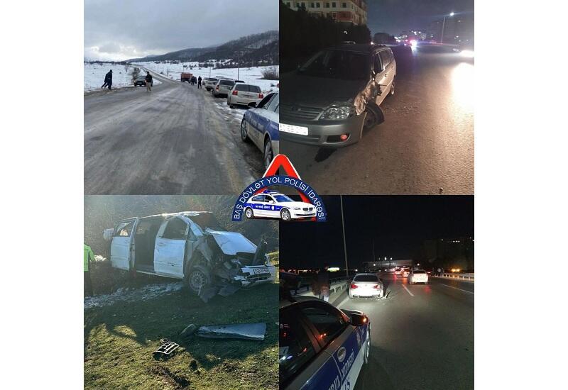 Шесть смертельных ДТП произошли в Азербайджане в праздничные дни