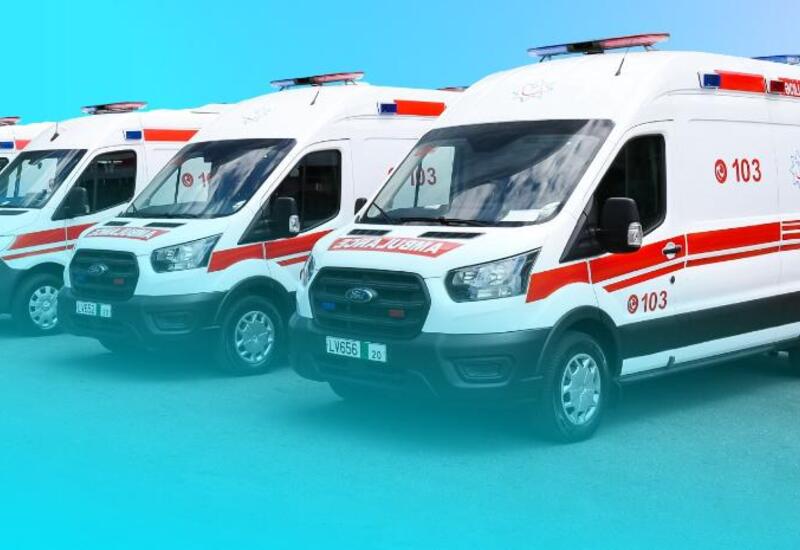 Bayram günlərində təcili tibbi yardım xidmətinə rekord sayda müraciət daxil olub