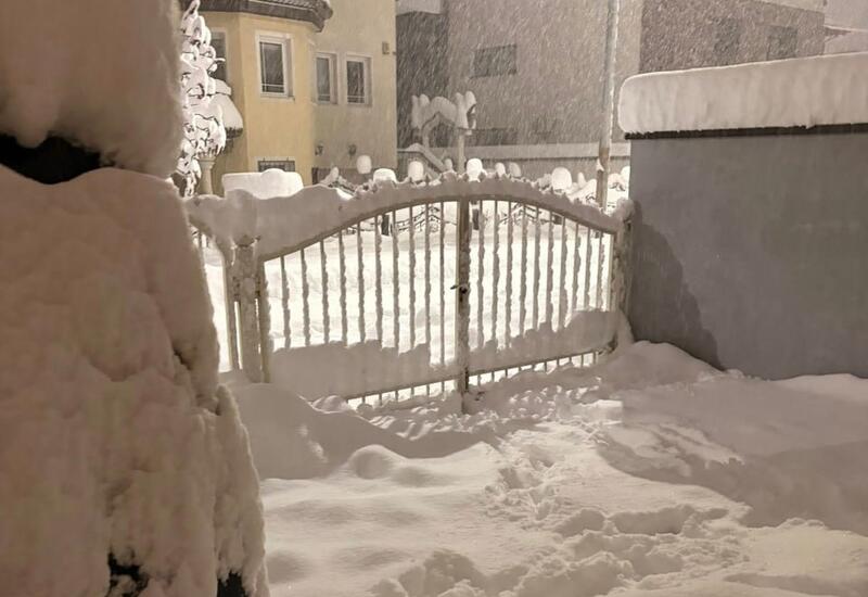 Босния и Герцеговина в снегу