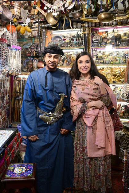 Вице-президент Фонда Гейдара Алиева Лейла Алиева посетила Национальный музей Омана и рынок Матрах в Маскате