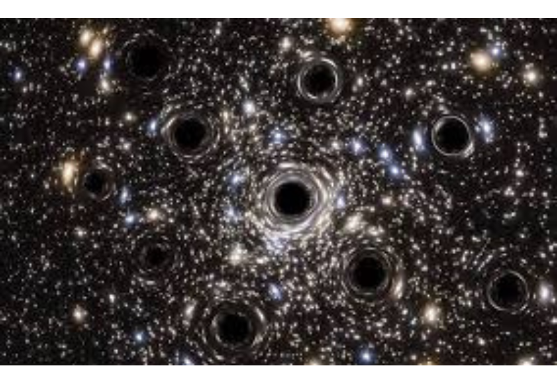 «Джеймс Уэбб» зафиксировал в ранней Вселенной сверхмассивную черную дыру