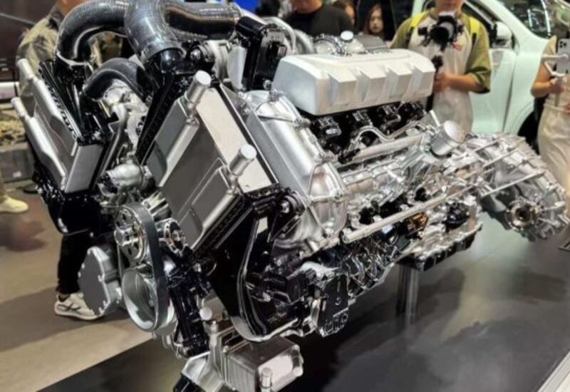 Китайская GWM показала свой 4-литровый двигатель V8