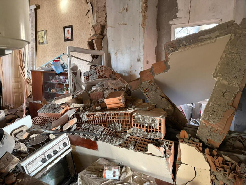 Взрыв произошел в жилом доме в Газахе