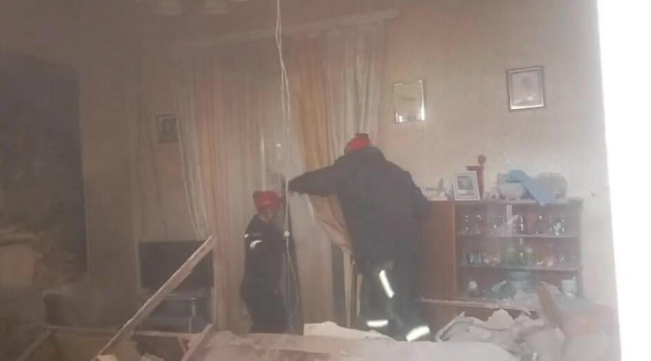 Взрыв произошел в жилом доме в Газахе