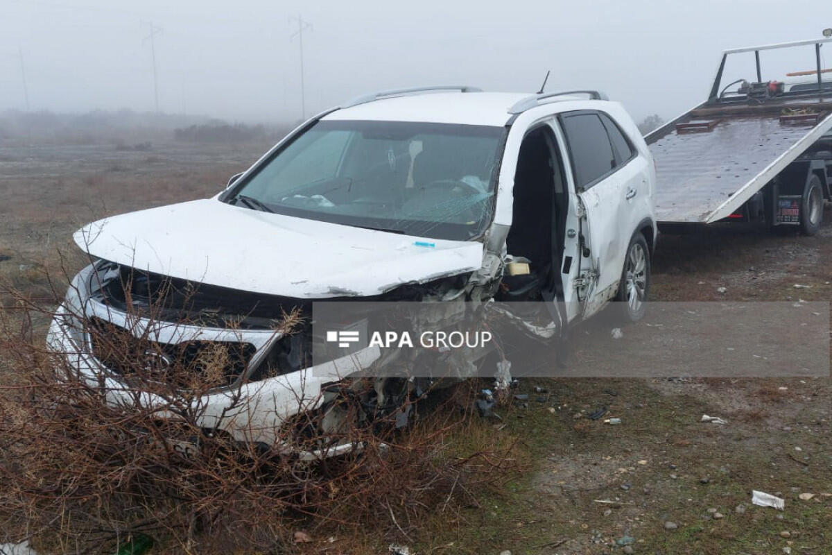 Цепная авария произошла в Гаджигабуле