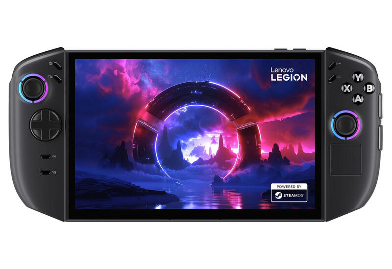 Lenovo представила мощную портативную консоль на SteamOS