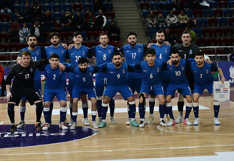 Сборная Азербайджана по футзалу проведет товарищеские матчи с Данией
