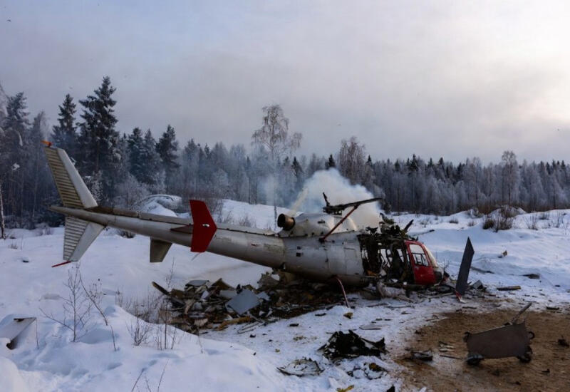В России разбился вертолет
