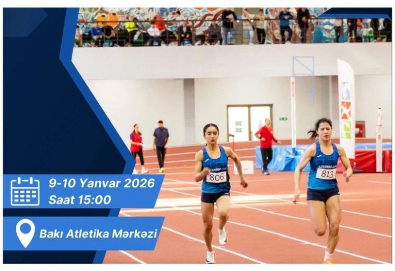 В Баку пройдет чемпионат столицы по легкой атлетике в закрытых помещениях