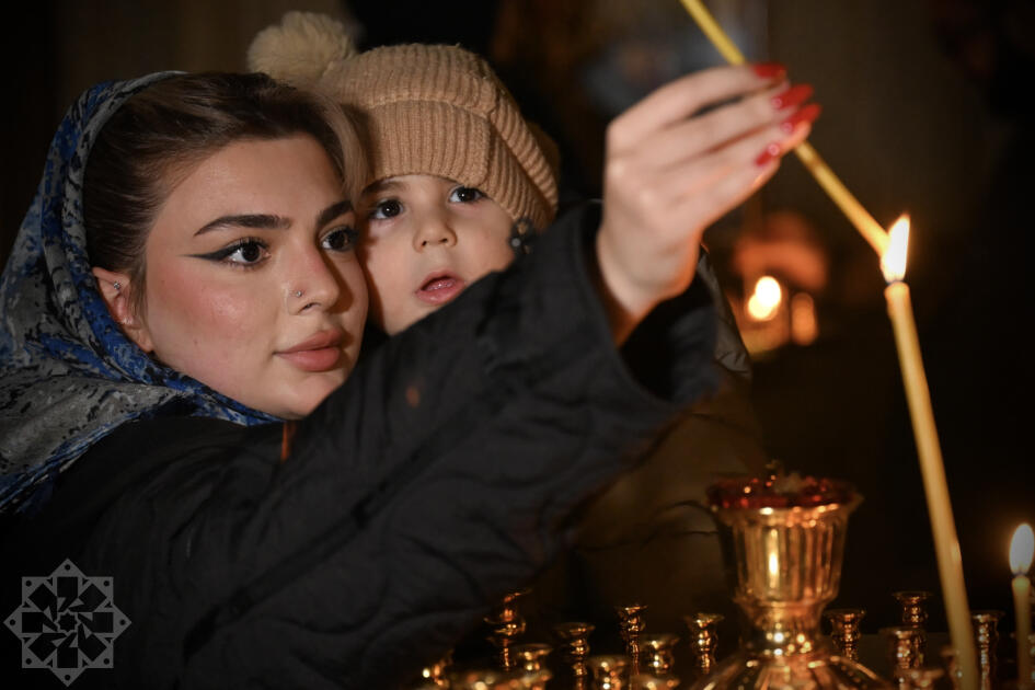 Православные Азербайджана отмечают Рождество Христово
