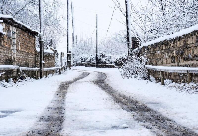 Завтра в Азербайджане выпадет снег