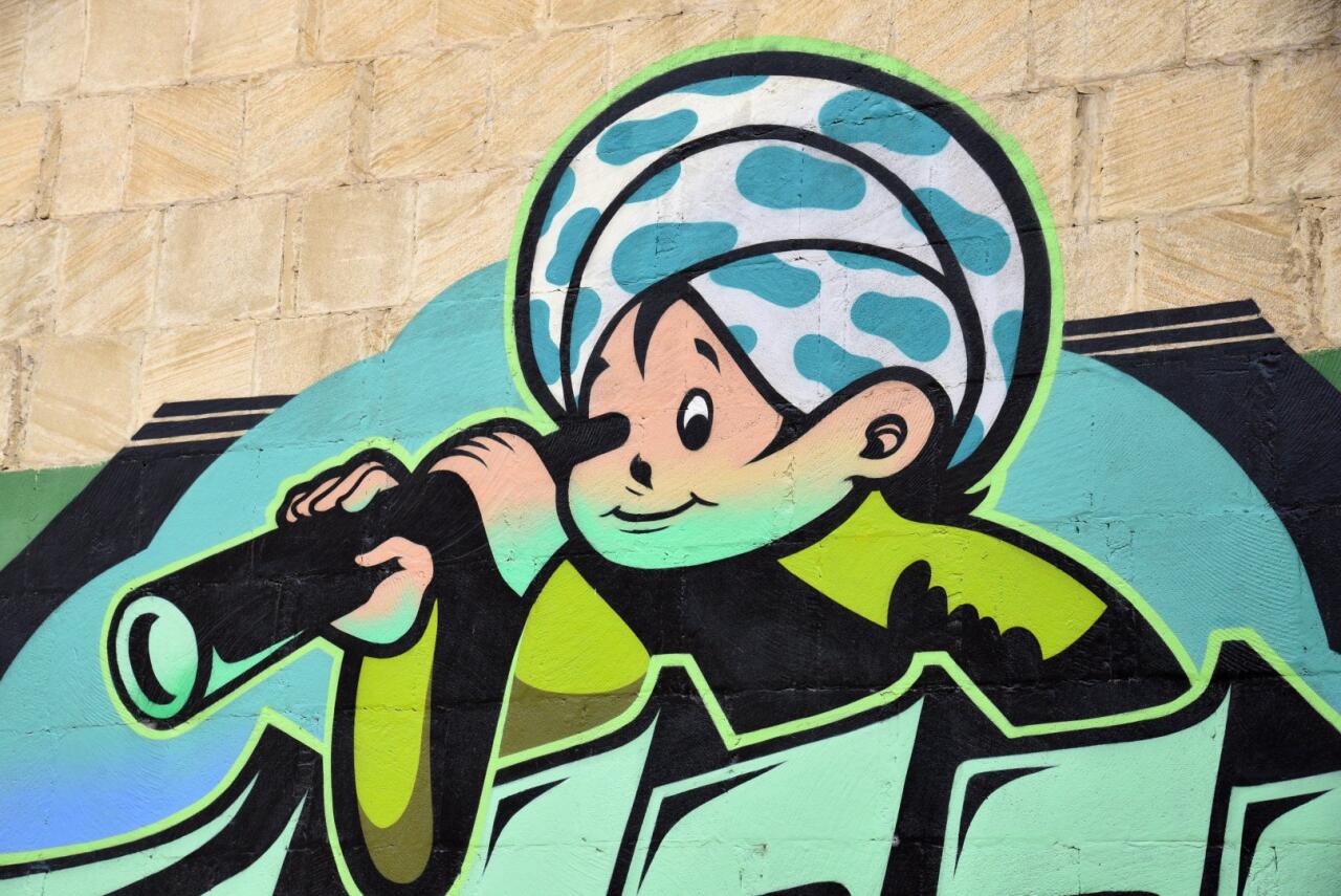 Искусство граффити на улицах Баку - живой организм, способный чувствовать, говорить и меняться