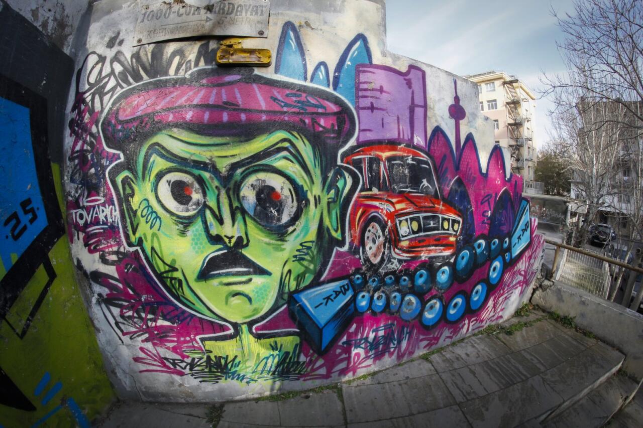 Искусство граффити на улицах Баку - живой организм, способный чувствовать, говорить и меняться