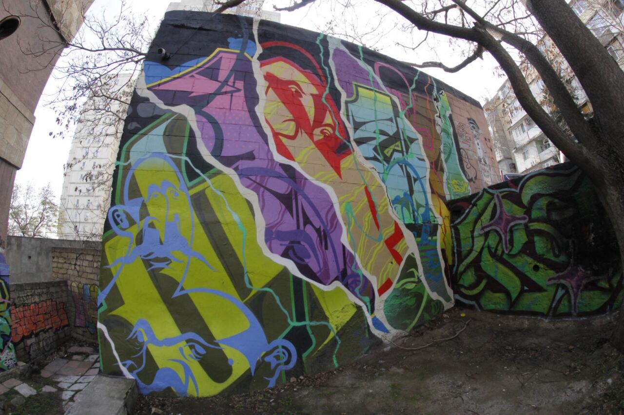 Искусство граффити на улицах Баку - живой организм, способный чувствовать, говорить и меняться