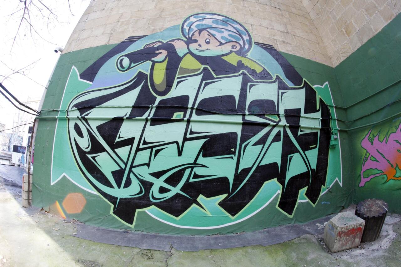 Искусство граффити на улицах Баку - живой организм, способный чувствовать, говорить и меняться