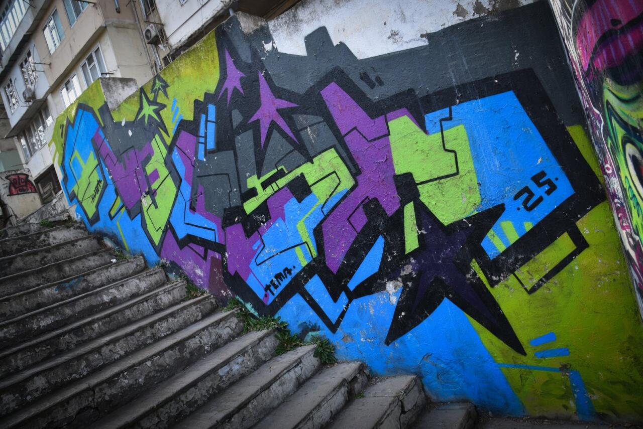 Искусство граффити на улицах Баку - живой организм, способный чувствовать, говорить и меняться