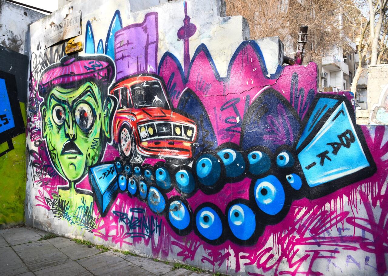 Искусство граффити на улицах Баку - живой организм, способный чувствовать, говорить и меняться
