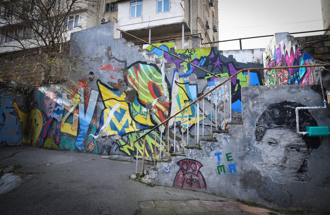 Искусство граффити на улицах Баку - живой организм, способный чувствовать, говорить и меняться