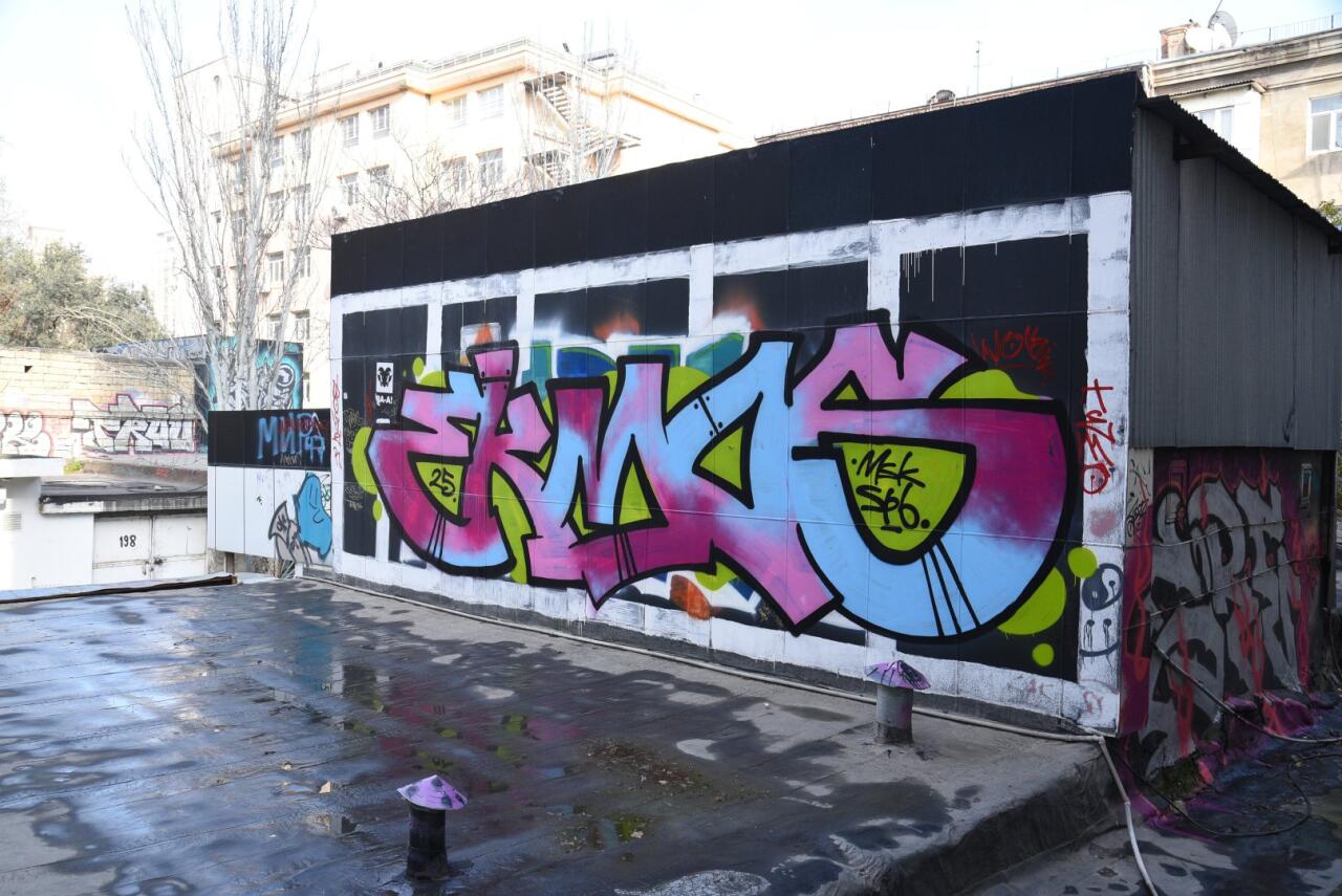 Искусство граффити на улицах Баку - живой организм, способный чувствовать, говорить и меняться