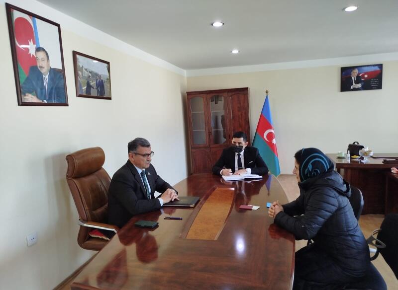 Novruzəli Aslanov İsmayıllıda vətəndaşlarla görüşüb