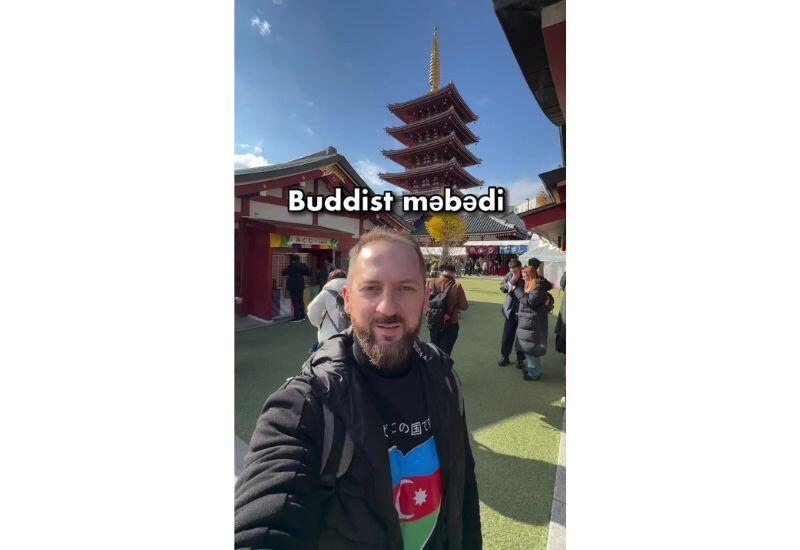 Пири Мустафа показал старейший буддийский храм Токио