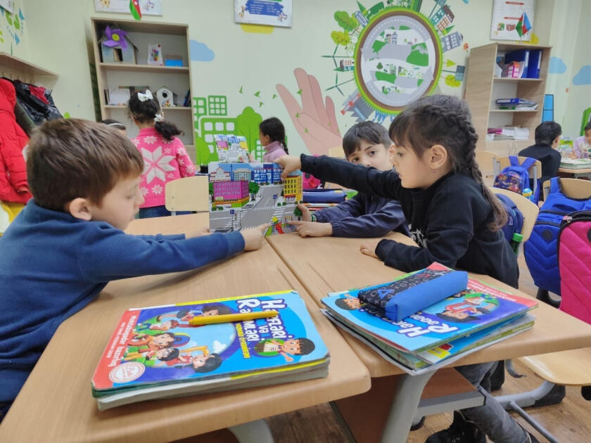 Полная средняя школа села Агалы оснащена современной инфраструктурой