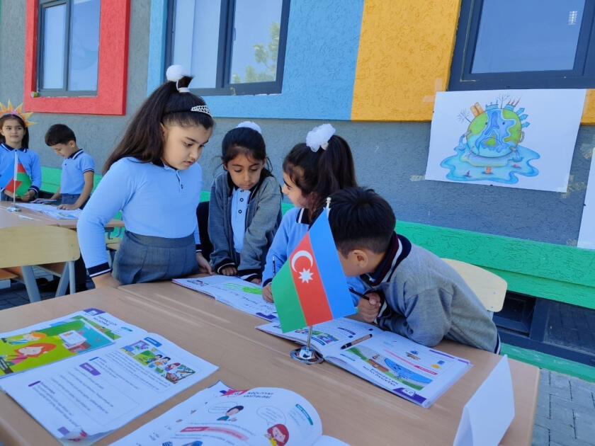 Полная средняя школа села Агалы оснащена современной инфраструктурой