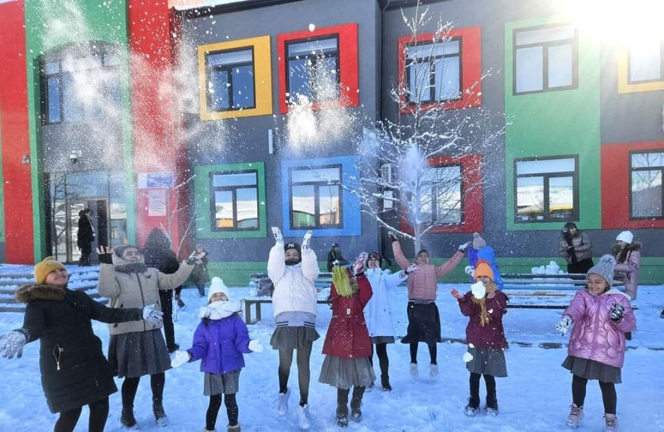 Полная средняя школа села Агалы оснащена современной инфраструктурой