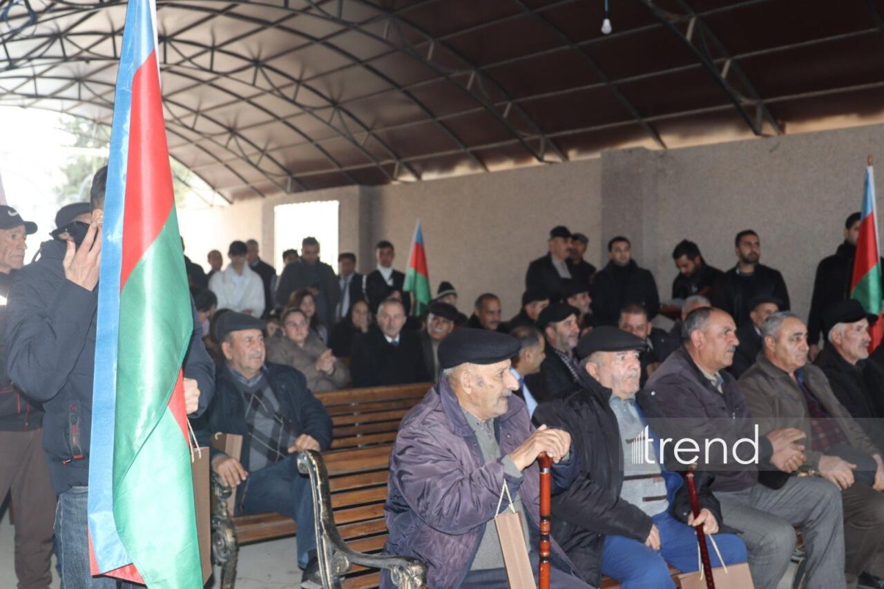 Ağdərənin 4 kəndinə yola salınan ilk köç karvanı ünvana çatıb