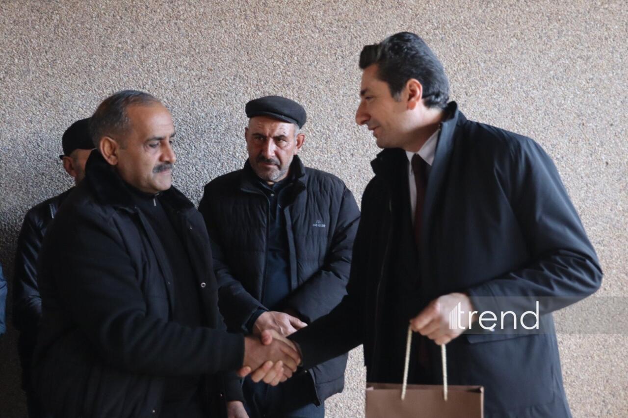 Ağdərənin 4 kəndinə yola salınan ilk köç karvanı ünvana çatıb