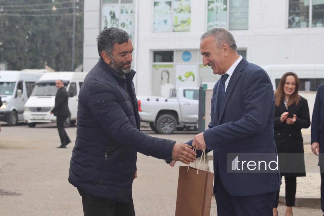 Ağdərənin 4 kəndinə yola salınan ilk köç karvanı ünvana çatıb