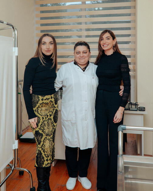 Arzu Əliyeva və Alena Əliyeva Həssas əhali qruplarından olan şəxslər üçün Sığınacaq və Sosial Reabilitasiya Müəssisəsini ziyarət ediblər