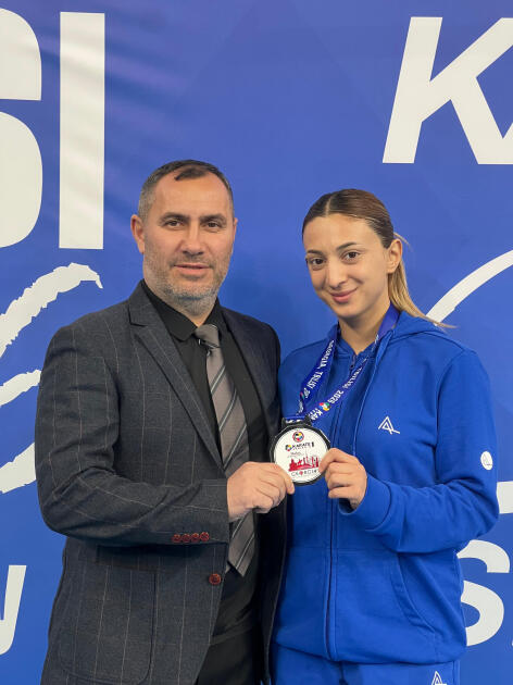 Азербайджанская каратистка завоевала "серебро" в Тбилиси