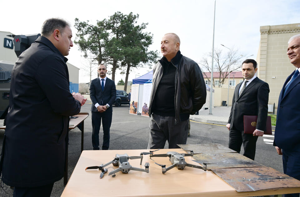 Президент Ильхам Алиев принял участие в открытии Тертерского электромеханического завода после реконструкции