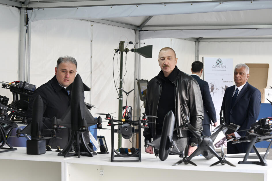 Президент Ильхам Алиев принял участие в открытии Тертерского электромеханического завода после реконструкции