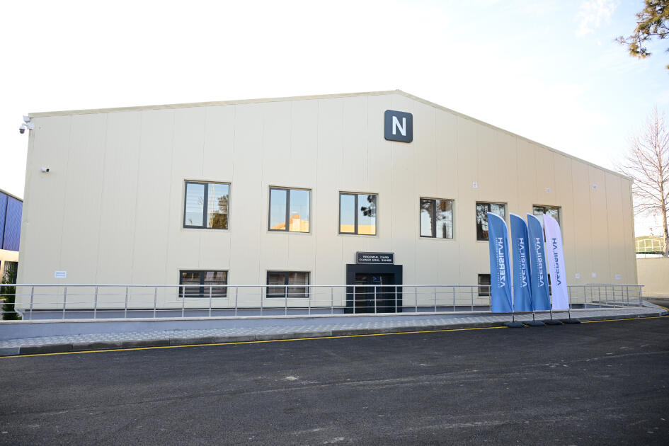 Президент Ильхам Алиев принял участие в открытии Тертерского электромеханического завода после реконструкции