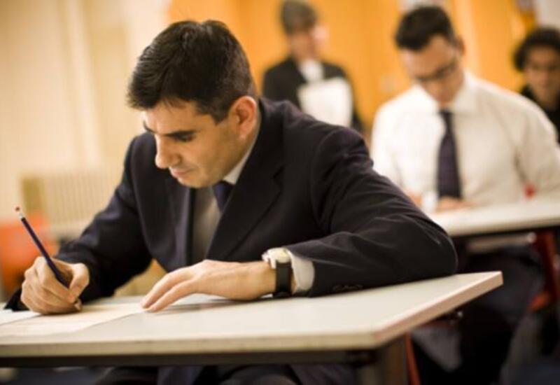 Dövlət qulluğuna imtahanda verənlərin