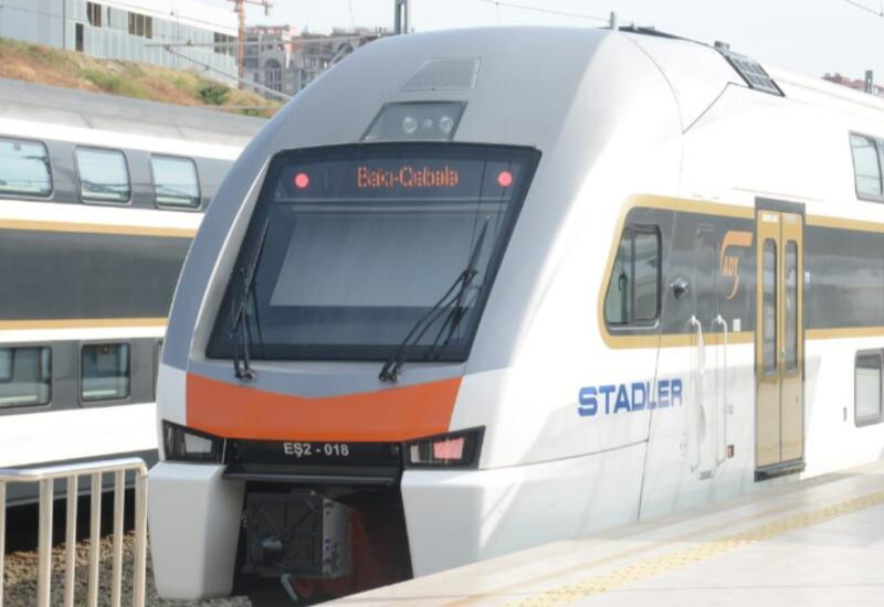 Bakıdan Qəbələyə və əks istiqamətə qatar fəaliyyətə başladı
