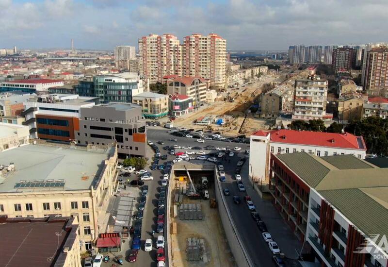 Bakıda yeni avtomobil yolu bu ərazidə layihələndirildi