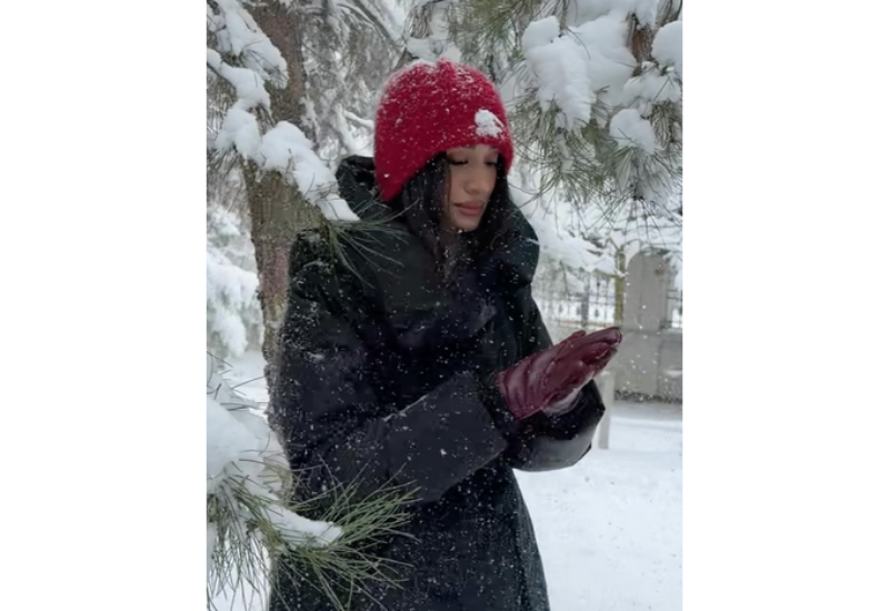 Зимний вайб от Фидан Нур