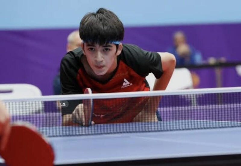 Азербайджанский теннисист отправится на сбор в Китай