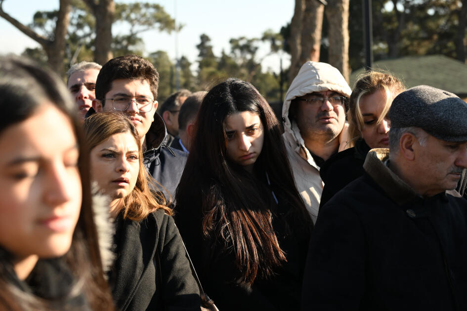 Национальный герой Азербайджана Шахин Тагиев похоронен на Военном мемориальном кладбище