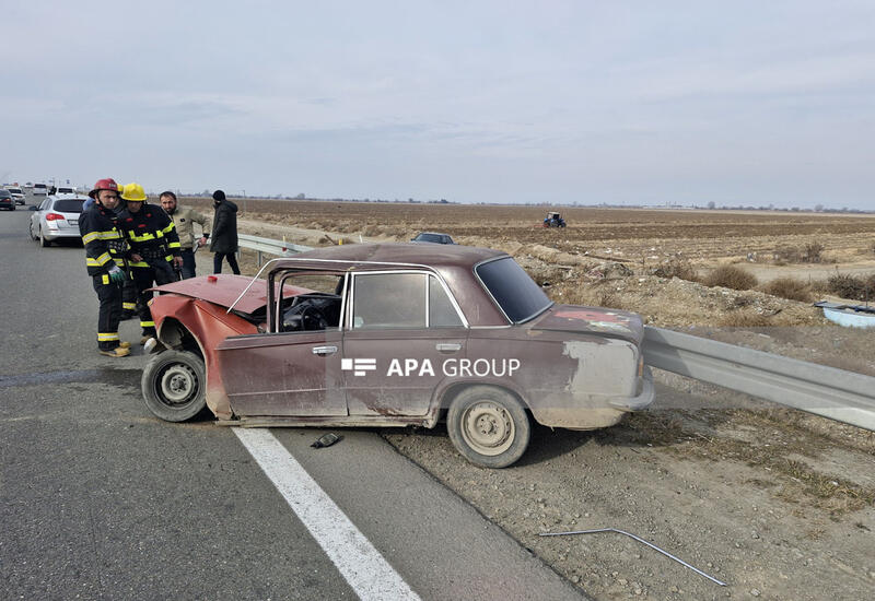 Тяжелое ДТП в Шамкирском районе,