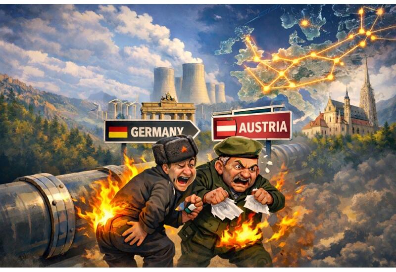 Азербайджанский газ уже в Германии и Австрии.