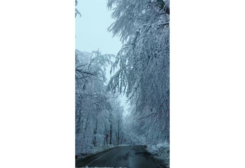 Кифа Нури показала снежную сказку в Турции