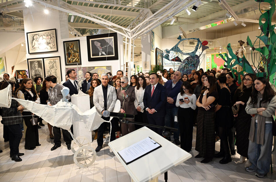 Müasir İncəsənət Muzeyində "Qeyzer" adlı müasir incəsənət sərgisinin açılışı olub